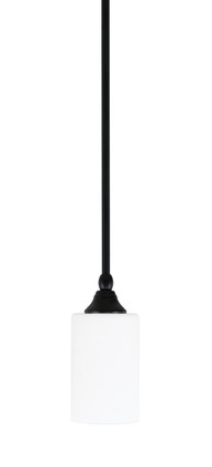 Toltec Lighting - 23-MB-310 - One Light Mini Pendant - Stem - Matte Black