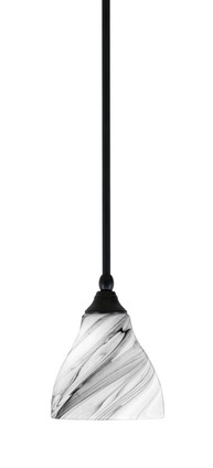 Toltec Lighting - 23-MB-4769 - One Light Mini Pendant - Stem - Matte Black