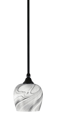 Toltec Lighting - 23-MB-4819 - One Light Mini Pendant - Stem - Matte Black
