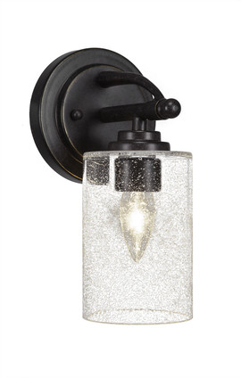 Toltec Lighting - 2400-DG-300 - One Light Wall Sconce - Marquise - Dark Granite