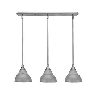 Toltec Lighting - 25-BN-427 - Three Light Multi Light Mini Pendant - Any - Brushed Nickel