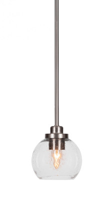 Toltec Lighting - 2601-BN-4100 - One Light Mini Pendant - Odyssey - Brushed Nickel