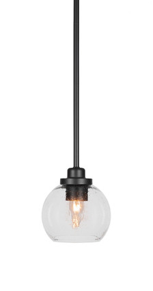 Toltec Lighting - 2601-MB-4100 - One Light Mini Pendant - Odyssey - Matte Black