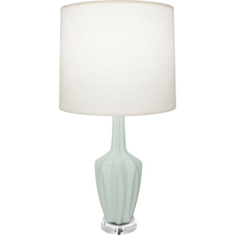 Robert Abbey - CL35 - One Light Accent Lamp - Small Emma - Celadon Glazed Ceramic w/Polished Nickel