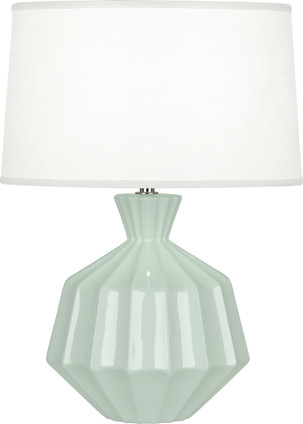 Robert Abbey - CL989 - One Light Accent Lamp - Small Orion - Celadon Glazed Ceramic