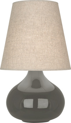 Robert Abbey - CR91 - One Light Accent Lamp - Small June - Ash Glazed Ceramic