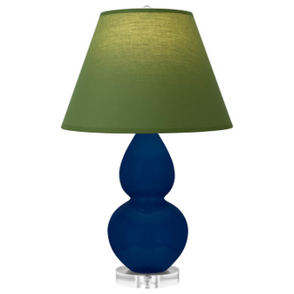 Robert Abbey - CT13G - One Light Accent Lamp - Small Double Gourd - Cobalt Glazed Ceramic w/Lucite