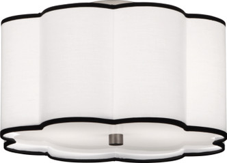 Robert Abbey - D2139 - Two Light Flushmount - Axis - Blackened Antique Nickel