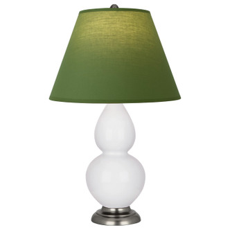 Robert Abbey - DY12G - One Light Accent Lamp - Small Double Gourd - Daisy Glazed Ceramic w/Antique Silver