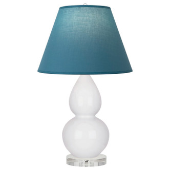 Robert Abbey - DY13B - One Light Accent Lamp - Small Double Gourd - Daisy Glazed Ceramic w/Lucite