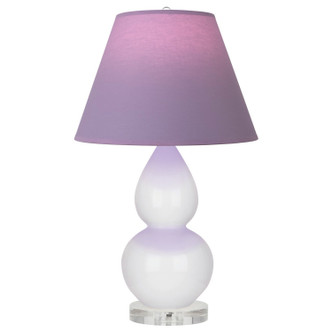 Robert Abbey - DY13L - One Light Accent Lamp - Small Double Gourd - Daisy Glazed Ceramic w/Lucite