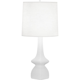 Robert Abbey - DY210 - One Light Table Lamp - Jasmine - Daisy GLAZED CERAMIC