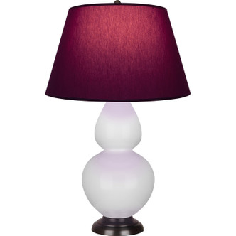 Robert Abbey - DY21P - One Light Table Lamp - Double Gourd - Daisy Glazed Ceramic w/Deep Patina Bronze