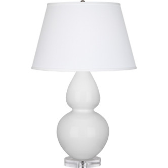 Robert Abbey - DY23X - One Light Table Lamp - Double Gourd - Daisy Glazed Ceramic w/Lucite