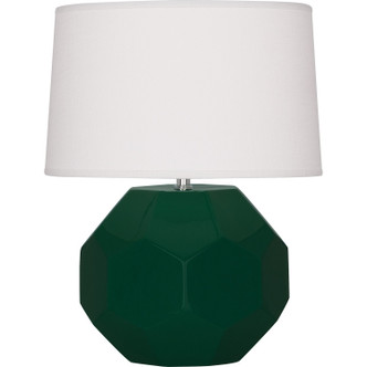 Robert Abbey - JU01 - One Light Table Lamp - Franklin - Jungle Glazed Ceramic