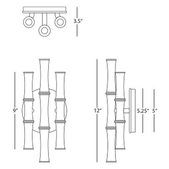 Kane Six Light Wall Sconce (JU76)