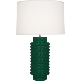 Robert Abbey - JU800 - One Light Table Lamp - Dolly - Jungle Glazed Textured Ceramic