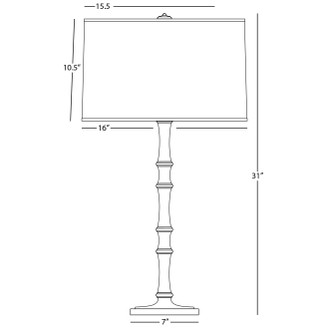 Kane One Light Table Lamp (MB72MMB)