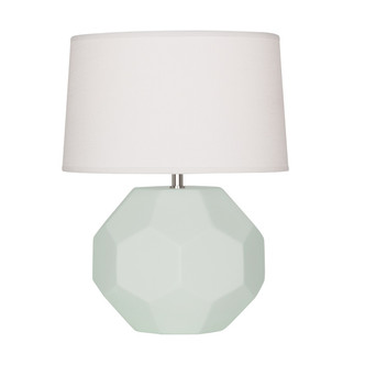 Robert Abbey - MCL02 - One Light Accent Lamp - Small Franklin - Matte Celadon Glazed Ceramic