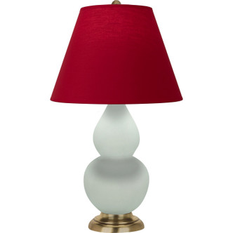 Robert Abbey - MCL50R - One Light Accent Lamp - Small Double Gourd - Matte Celadon Glazed Ceramic w/Antique Natural Brass