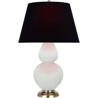 Robert Abbey - MCL55K - One Light Table Lamp - Double Gourd - Matte Celadon Glazed Ceramic w/Antique Natural Brass