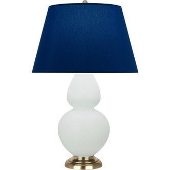 Robert Abbey - MCL55N - One Light Table Lamp - Double Gourd - Matte Celadon Glazed Ceramic w/Antique Natural Brass
