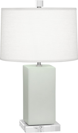 Robert Abbey - MCL90 - One Light Accent Lamp - Small Harvey - Matte Celadon Glazed Ceramic