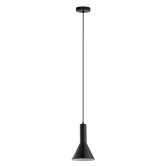 Eglo USA - 62985A - One Light Pendant - Canalello - Matte Black