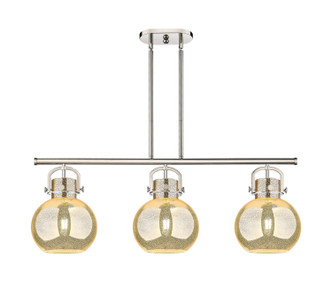 Innovations - 410-3I-PN-G410-10ME - Three Light Island Pendant - Downtown Urban - Polished Nickel