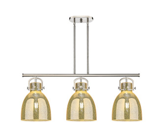 Innovations - 410-3I-PN-G412-10ME - Three Light Island Pendant - Downtown Urban - Polished Nickel