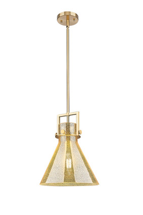 Innovations - 411-1SM-CB-G411-12ME - One Light Mini Pendant - Downtown Urban - Champagne Bronze