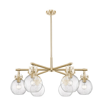 Innovations - 411-6CR-CB-G410-7SDY - Six Light Chandelier - Downtown Urban - Champagne Bronze