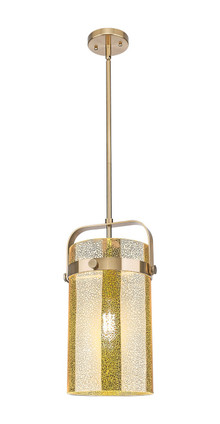 Innovations - 413-1SM-CB-G413-1S-8ME - One Light Mini Pendant - Downtown Urban - Champagne Bronze