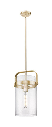 Innovations - 413-1SM-CB-G413-1S-8SDY - One Light Mini Pendant - Downtown Urban - Champagne Bronze