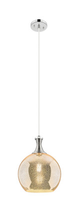 Innovations - 415-1P-PN-G128-10 - One Light Mini Pendant - Ballston - Polished Nickel