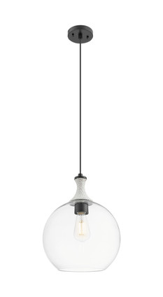 Innovations - 415-1PR-BK-G122-12 - One Light Mini Pendant - Ballston - Matte Black