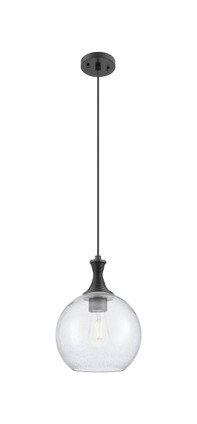 Innovations - 415-1PR-BK-G124-10 - One Light Mini Pendant - Ballston - Matte Black