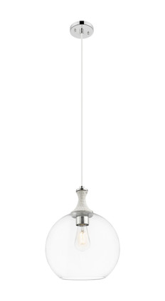 Innovations - 415-1PR-PN-G122-12 - One Light Mini Pendant - Ballston - Polished Nickel
