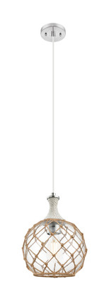 Innovations - 415-1PR-SN-G122-10RB - One Light Mini Pendant - Ballston - Brushed Satin Nickel