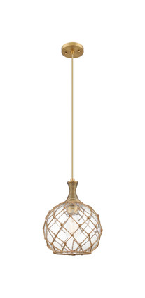 Innovations - 415-1S-BB-G122-10RB - One Light Pendant - Ballston - Brushed Brass Innovations - 415-1S-BB-G122-10RB - One Light Pendant - Ballston - Brushed Brass