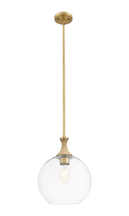 Innovations - 415-1SR-BB-G122-12 - One Light Pendant - Ballston - Brushed Brass Innovations - 415-1SR-BB-G122-12 - One Light Pendant - Ballston - Brushed Brass