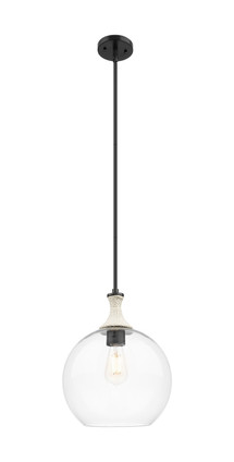 Innovations - 415-1SR-BK-G122-12 - One Light Pendant - Ballston - Matte Black Innovations - 415-1SR-BK-G122-12 - One Light Pendant - Ballston - Matte Black