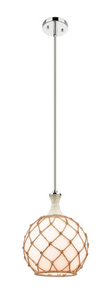 Innovations - 415-1SR-PN-G121-10RB - One Light Pendant - Ballston - Polished Nickel Innovations - 415-1SR-PN-G121-10RB - One Light Pendant - Ballston - Polished Nickel