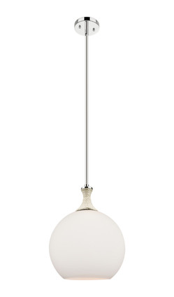 Innovations - 415-1SR-PN-G121-12 - One Light Pendant - Ballston - Polished Nickel Innovations - 415-1SR-PN-G121-12 - One Light Pendant - Ballston - Polished Nickel