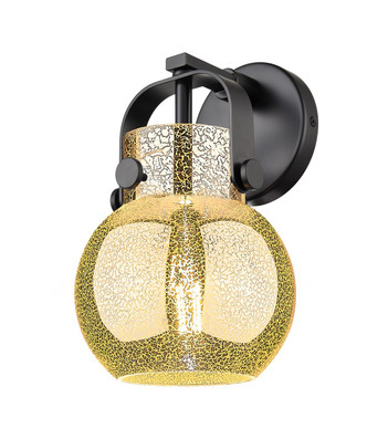 Innovations - 423-1W-BK-G410-6ME - One Light Wall Sconce - Downtown Urban - Matte Black