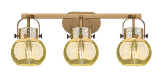 Innovations - 423-3W-BB-G410-6ME - Three Light Bath Vanity - Downtown Urban - Brushed Brass