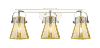 Innovations - 423-3W-PN-G411-6ME - Three Light Bath Vanity - Downtown Urban - Polished Nickel
