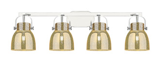Innovations - 423-4W-PC-G412-6ME - Four Light Bath Vanity - Downtown Urban - Polished Chrome