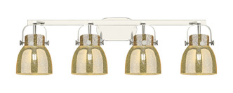 Innovations - 423-4W-PN-G412-6ME - Four Light Bath Vanity - Downtown Urban - Polished Nickel