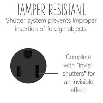 adorne 15A Dual Tamper-Resistant Outlet (ARTR152G4)